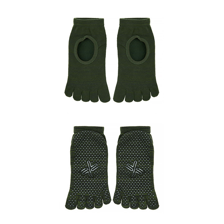 Five Toe Socks Military Green Etc
