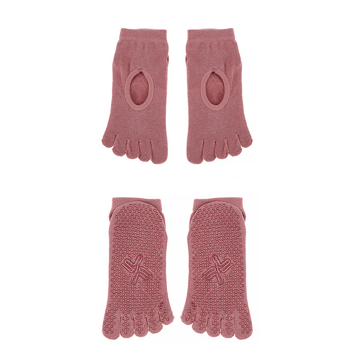 Five Toe Socks Rose Pink Etc