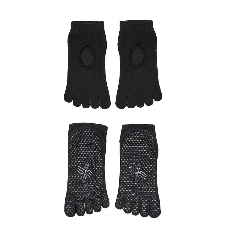 Five Toe Socks Black Etc