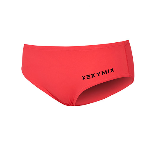XWP0104N Bikini Panties Mandarin Red Bottom