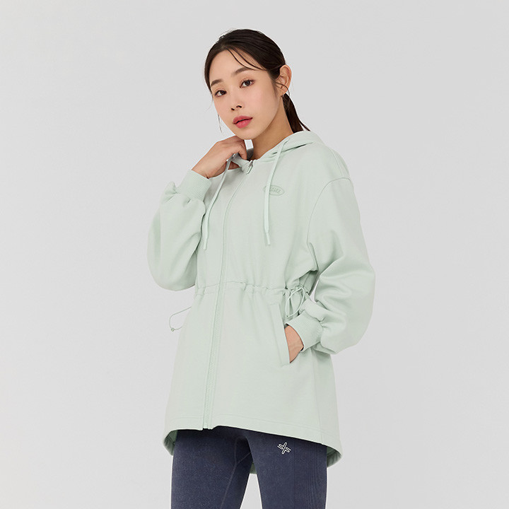 XWFHJ01H3 Green Lily Top