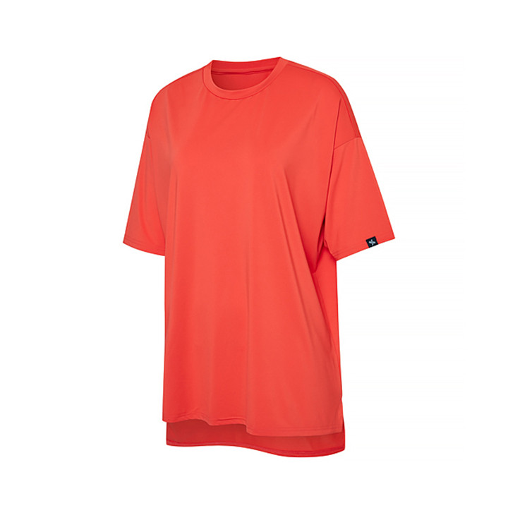 XA5204T Overfit T-Shirt Cranberry Top