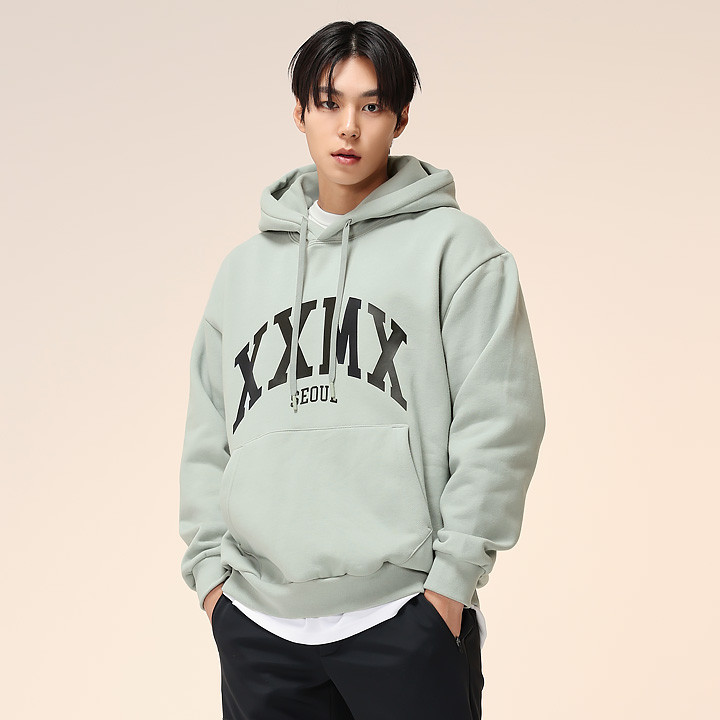 XT2215G City Logo Fleece Hoodie Top