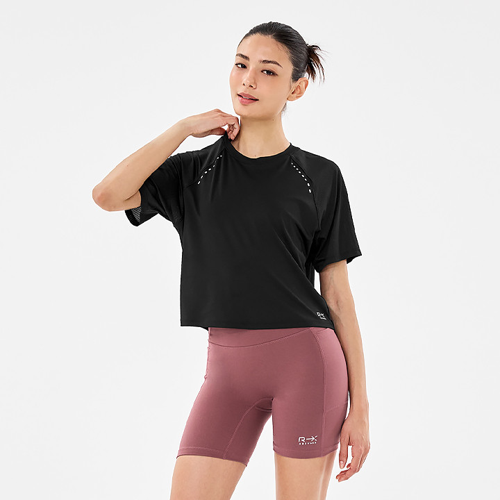 XWFST13J2 RX Free Runner Mesh Short Sleeve Top