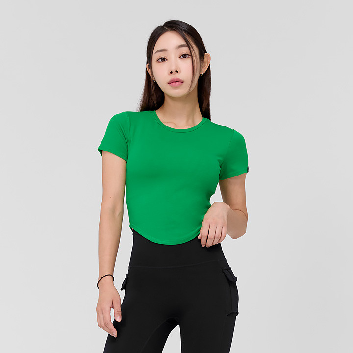 XWFST08H2 Jellybean Green Top