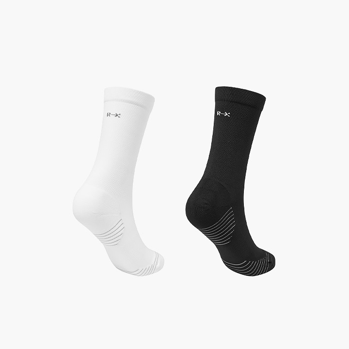 XAUGS07J3 RX Dry Crew Running Socks ETC