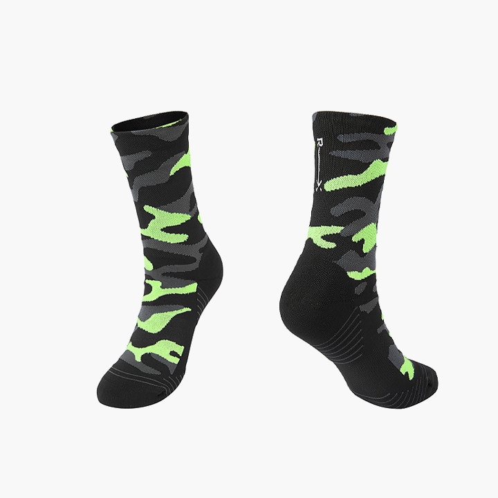 XAUGS08J3 RX Camouflage Dry Crew Running Socks ETC