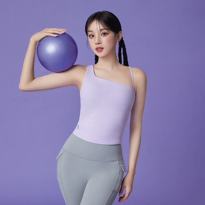 XWFBR01J1 Pastel Lilac Top