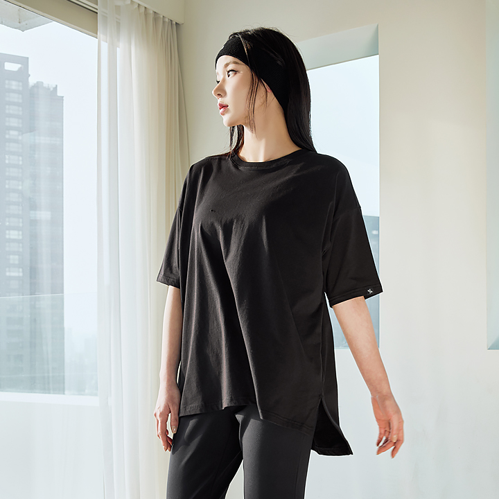 XA5456H Over-fit Cover-up T-Shirt Top