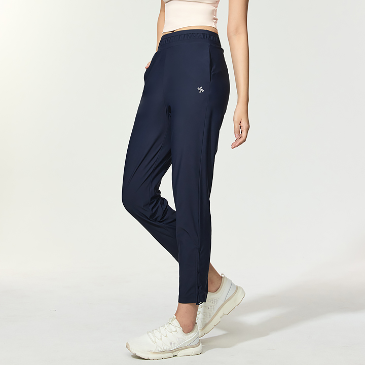 XFK2PT1002 Cooling Tricot Shirring Jogger Pants Griffin Navy BOTTOM