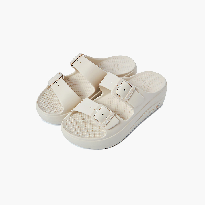 XUK5SS1803 Readyform Buckle Women's Slide Cream Ivory ETC