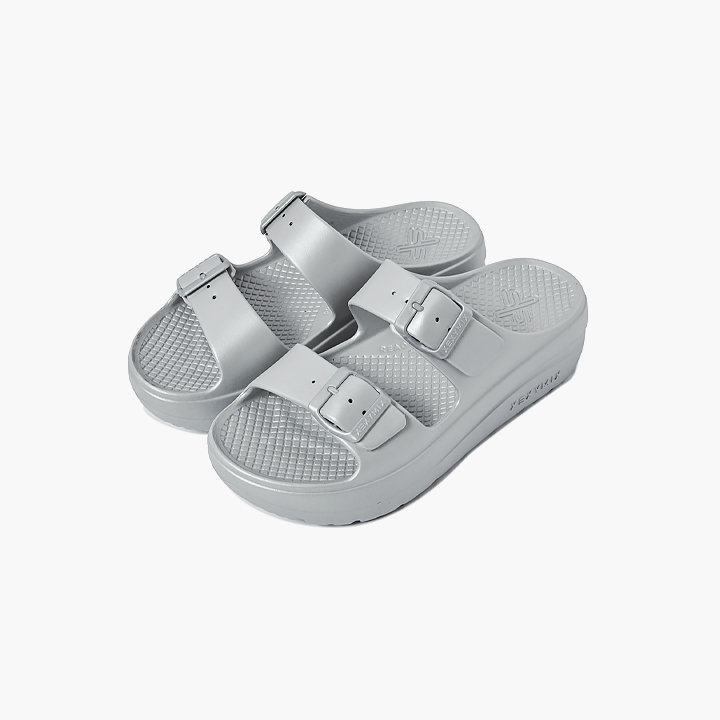 XUK5SS1803 Readyform Buckle Women's Slide Silver ETC