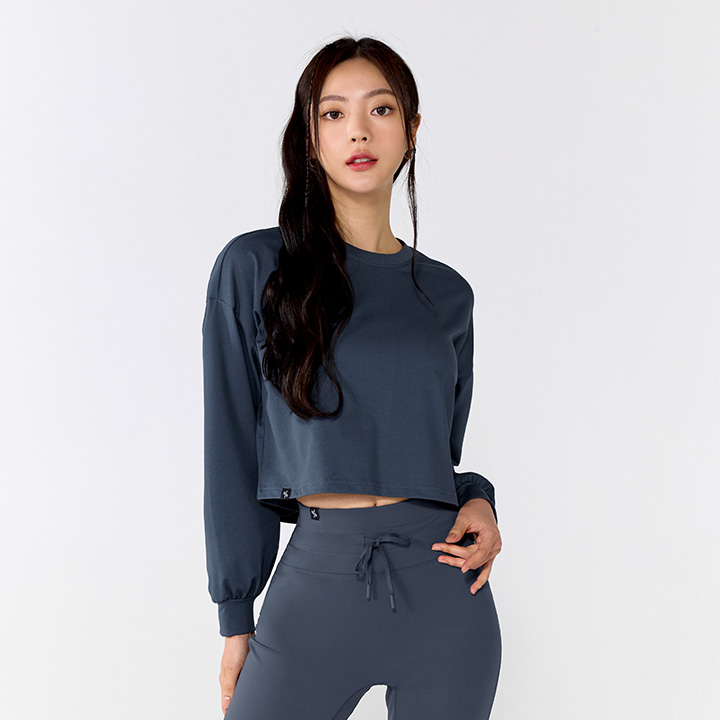 XWFLT02H3 Dark Indigo Top