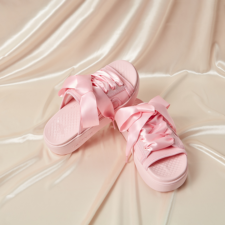 XUK5SS1801 Lace-up Beach Sandals Pink ETC