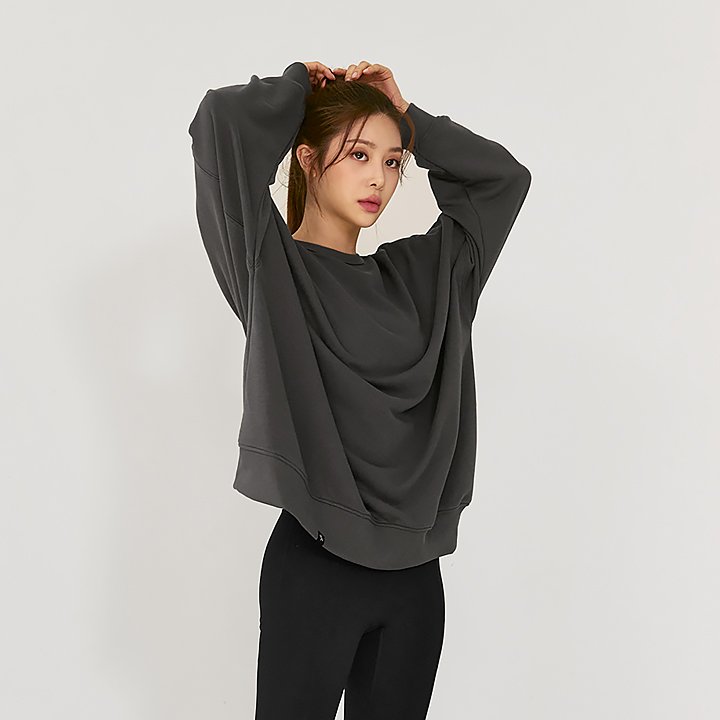 XA5433G Charcoal Gray Top