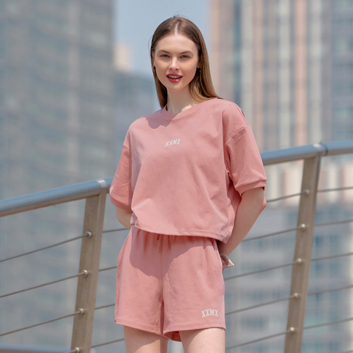 XTFST01H2 Coral Almond Top