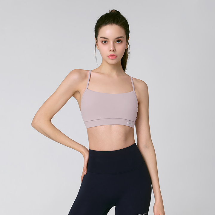 XWFBR01J3 ComfortUp Crossback Bra Top Sepia Rose Top