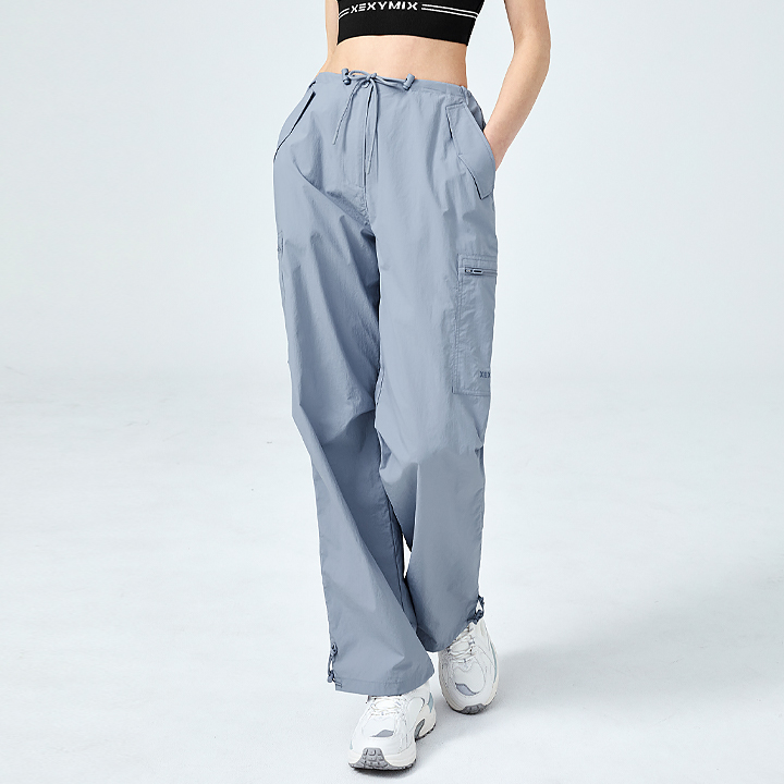 XFK1PP1102 Comfort Utility Cargo Wide Pants Arctic Blue Bottom