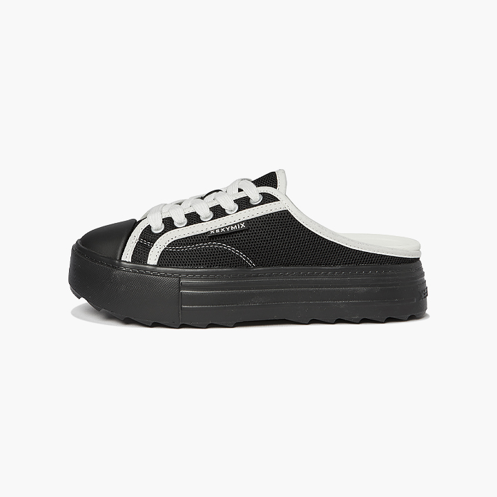 XUK5SH1806 Mesh Day Rise Mule Black Etc