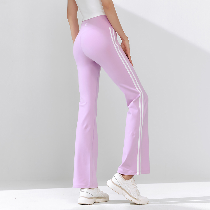 XFK1LL1501 Comfort Fine Trackline Boots cut Leggings Lily Lavender BOTTOM
