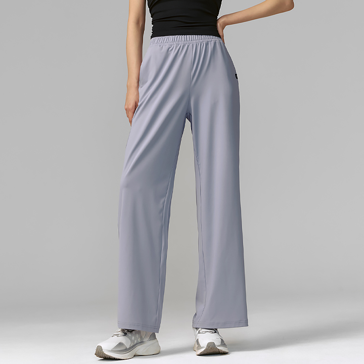 XTFTP08J2 Medium Feather Cooling Wide Pants Frozen Blue BOTTOM