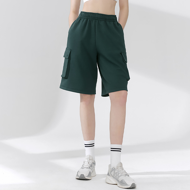 XFK2PS1106 Mild Bermuda Cargo Shorts Park Green BOTTOM