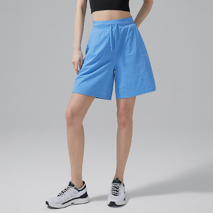 XFK2PS1102 Comfort Tension Basic Shorts Blue Blossom bottom