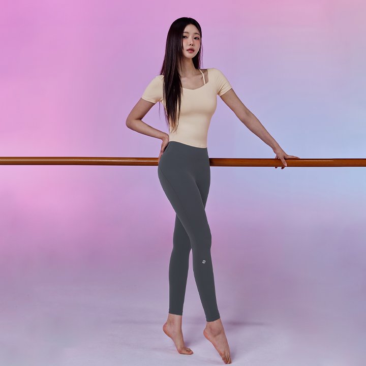 XFK2LL1503 Another Label Fit Revolution Leggings Night Gray Bottom