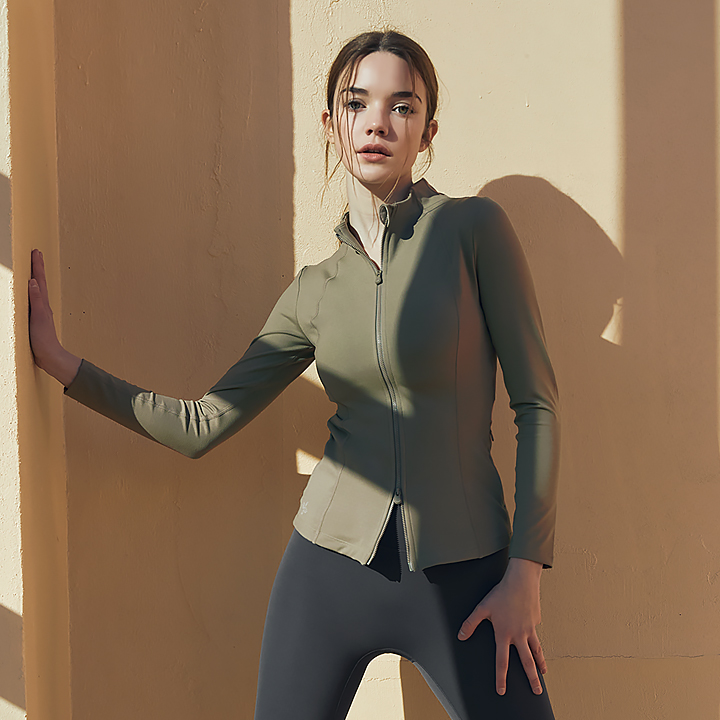 XJ0115F Deal Khaki Top