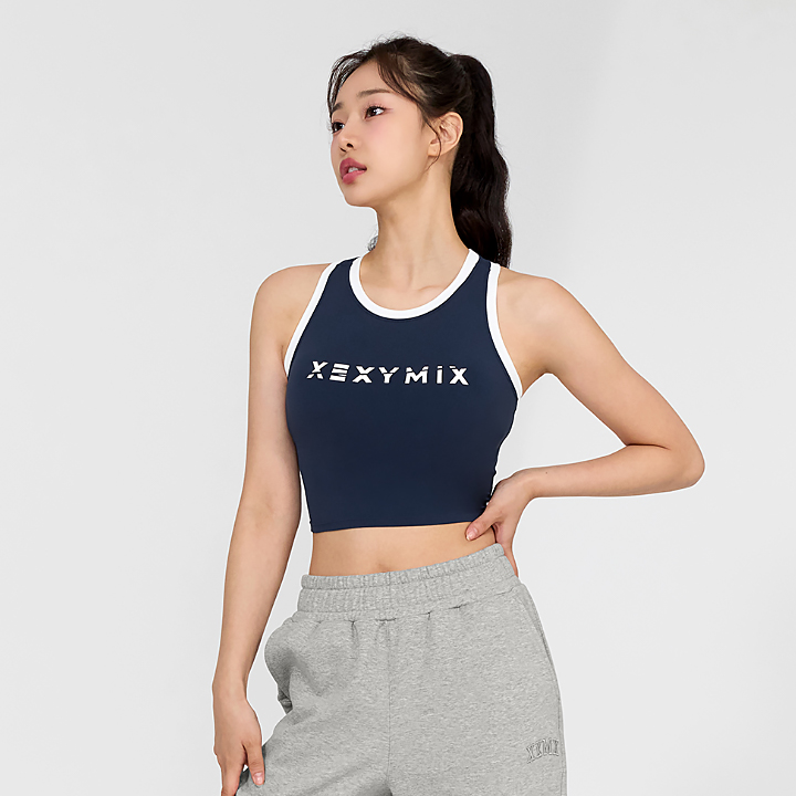 XT4343G Peony Navy Top