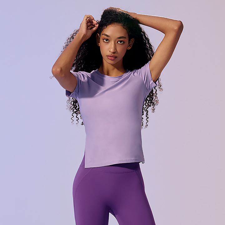 XT4363G Misty Lavender Top