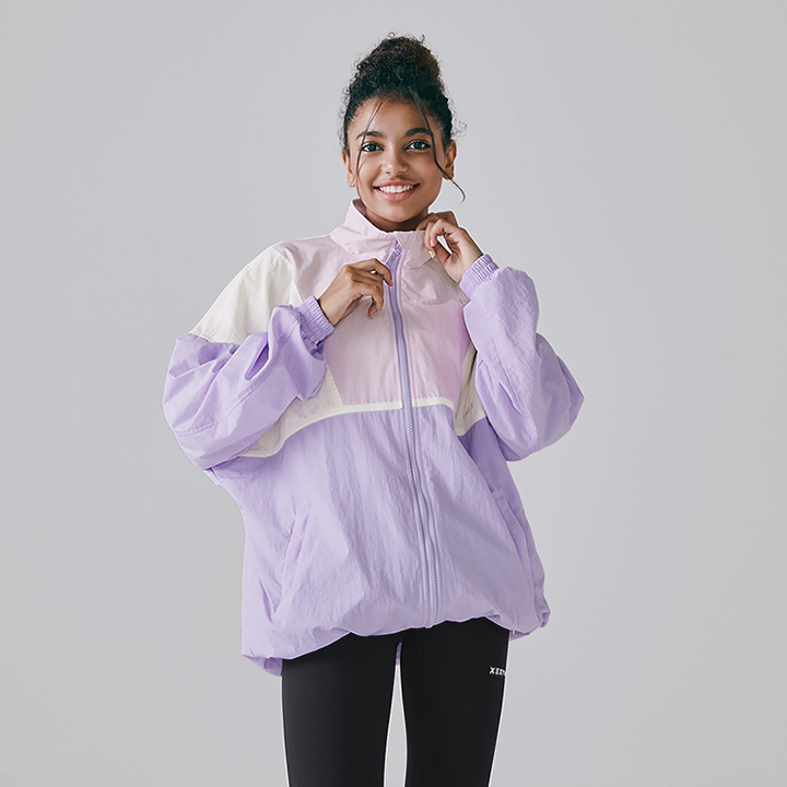 XA5422G Lavender Block Top