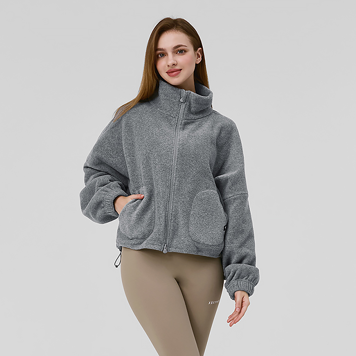XA5329F Melange Gray Top