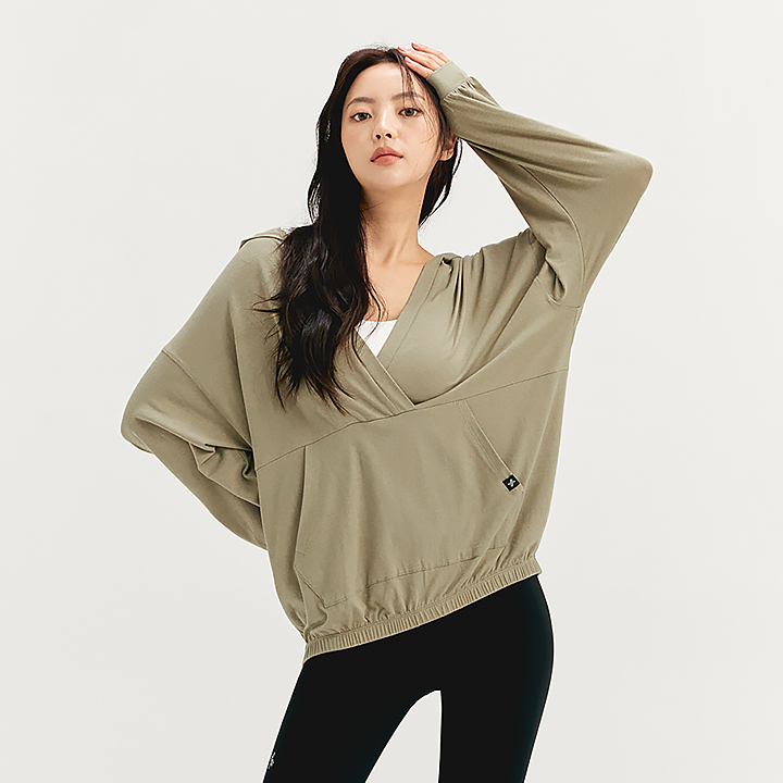 XA5441G Olive Drap Top