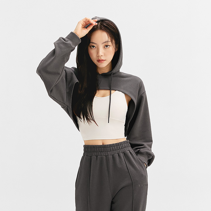 XA5440G Charcoal Gray Top
