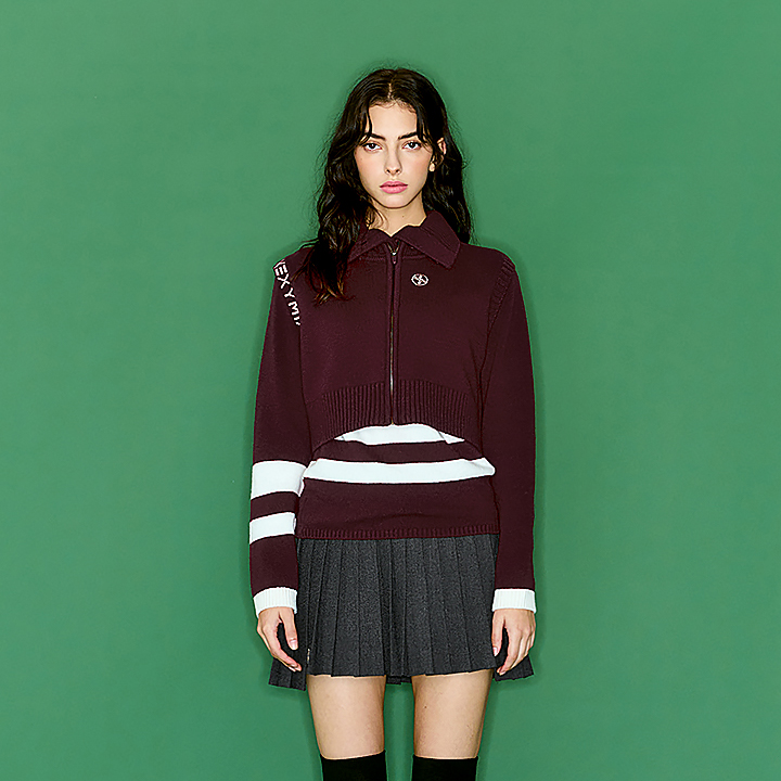 GO5007G Bordeaux Red Top