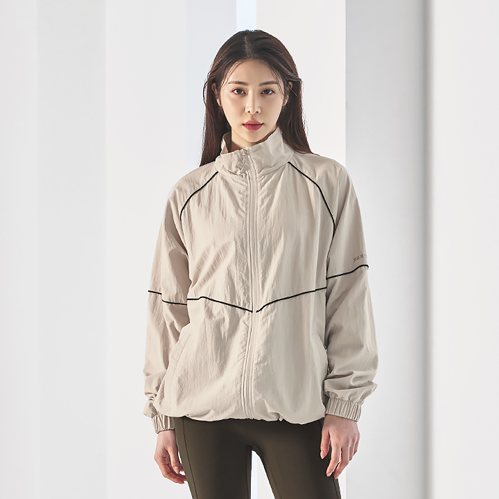 XA5398G Overfit Windbreaker Top 