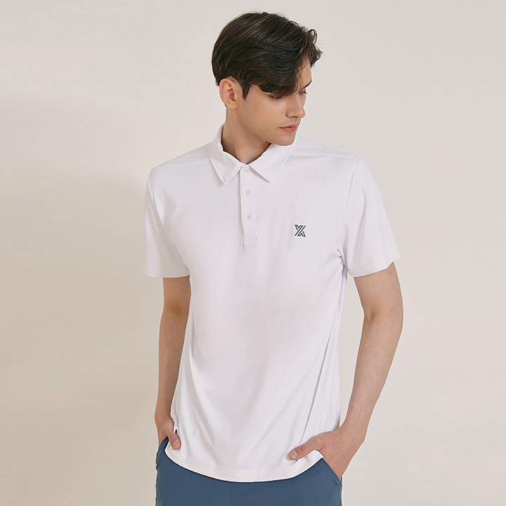 XT2119F Pique Polo Short-Sleeve Top 