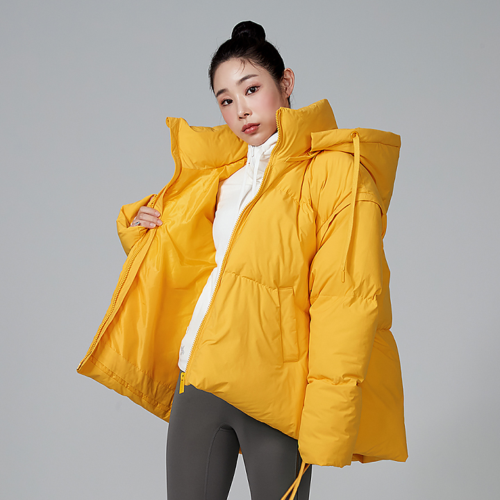 XO0104T Warm Day Short Padding Neo Yellow Top