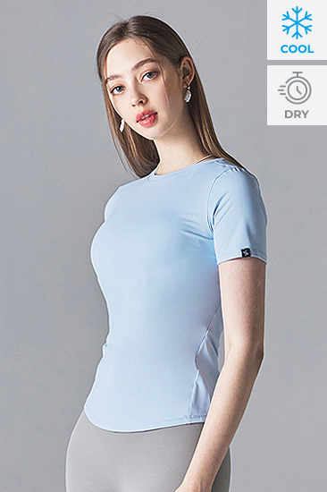 XWFST01H2 Ice Blue Top