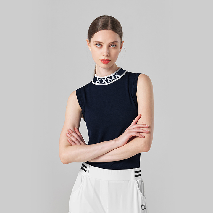 XGFKV02H2 Navy Top