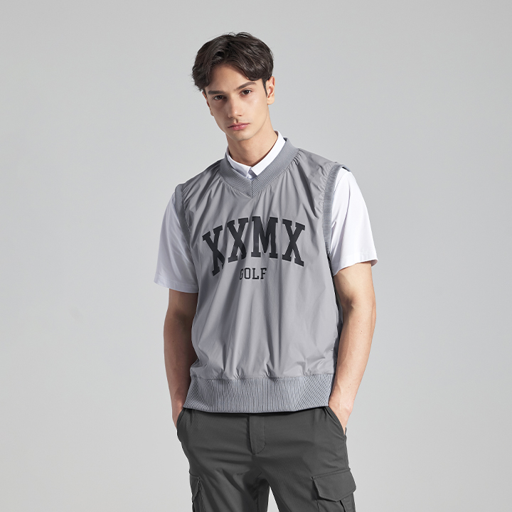 GT2246H Field Vest Light Gray Top