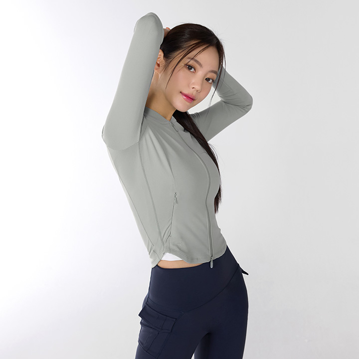 XWFGJ01H3 Silver Blue Top