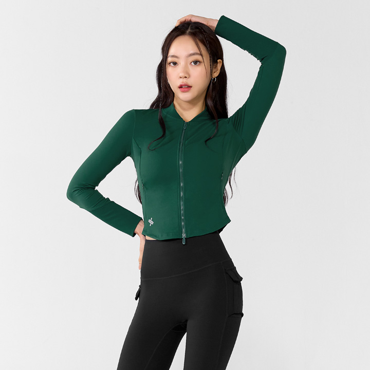 XWFGJ01H3 Jungle Green Top