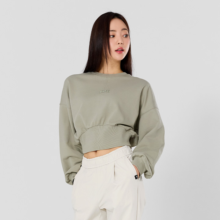 XTFMT03H3 Sage Green Top