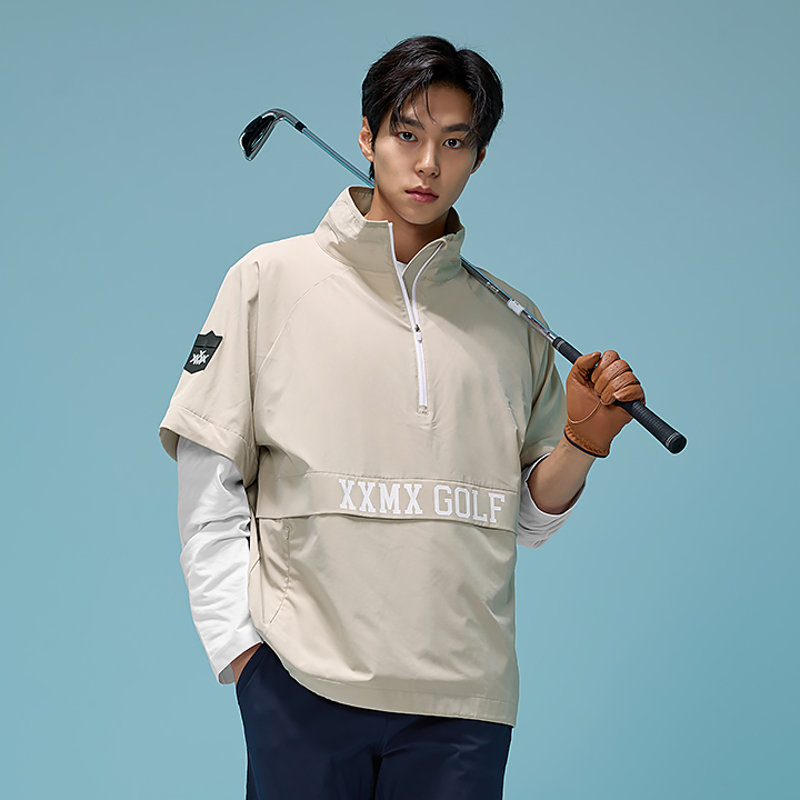 XGMOJ01H1 Detachable Field Anorak Beige Top