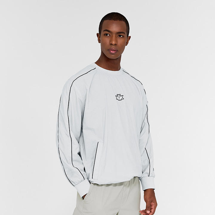 XGMLT01H4 Light Gray Top