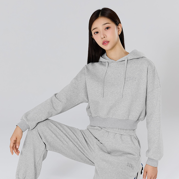 XTFHD02H4 Melange Gray Top