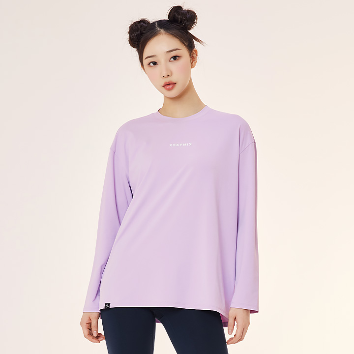 XTFLT01J1 Silver Lilac Top