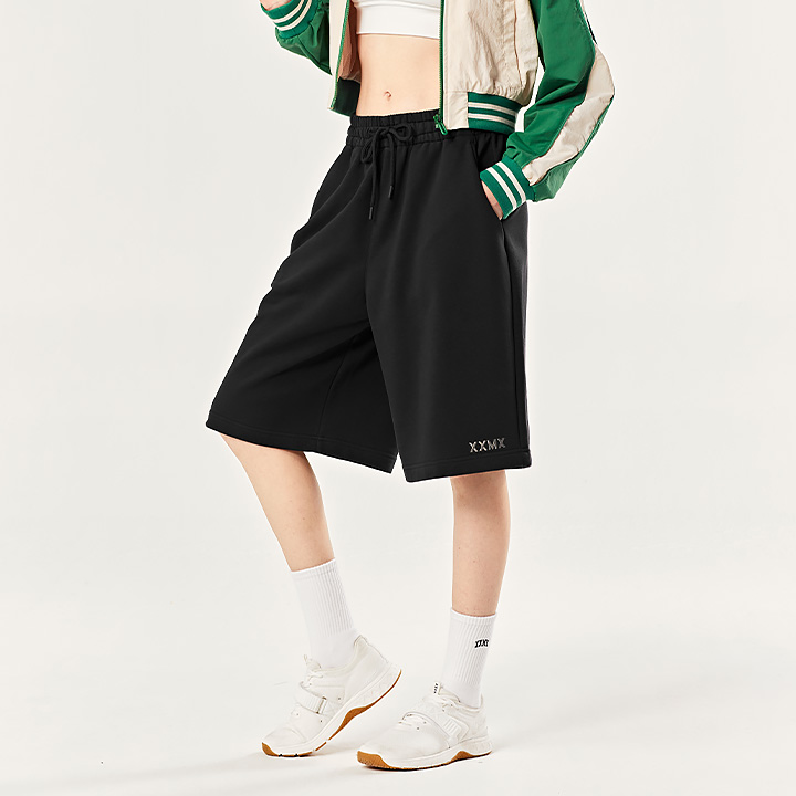 XTFSH12J2 Sweat shorts Black